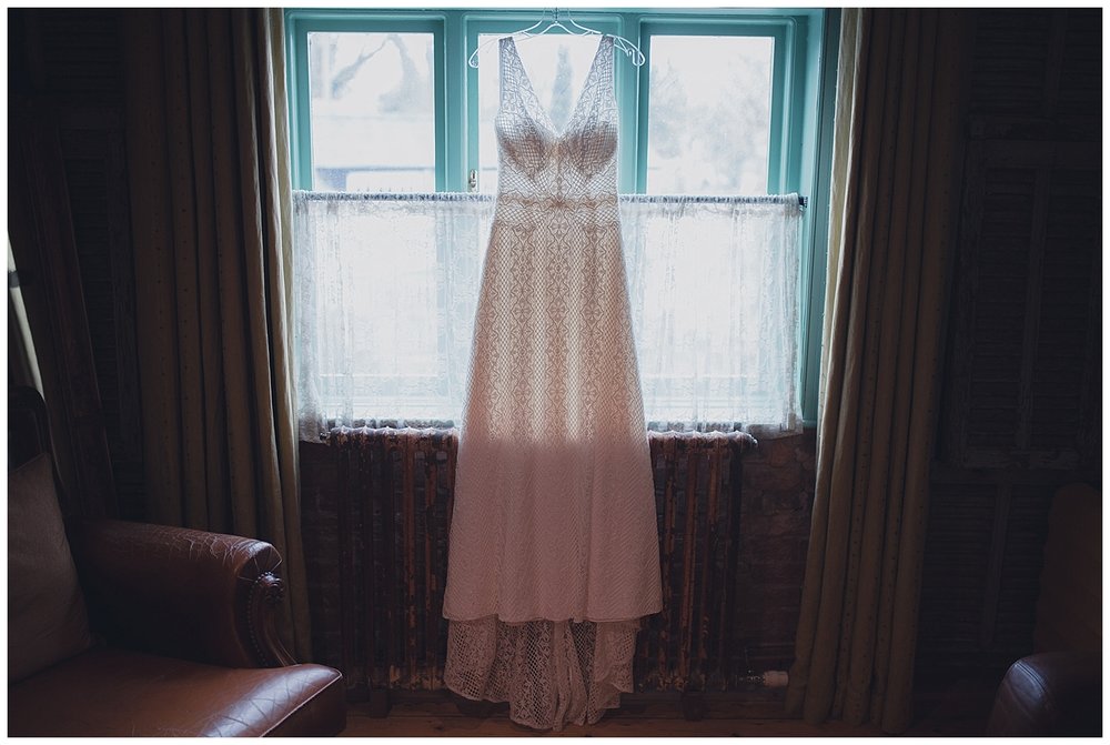  Lace wedding dress by All About Eve of Chester. 