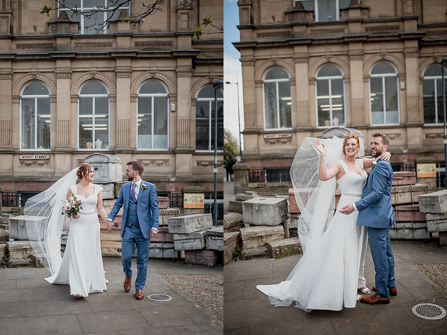 wedding portraits at Hope Street in Liverpool