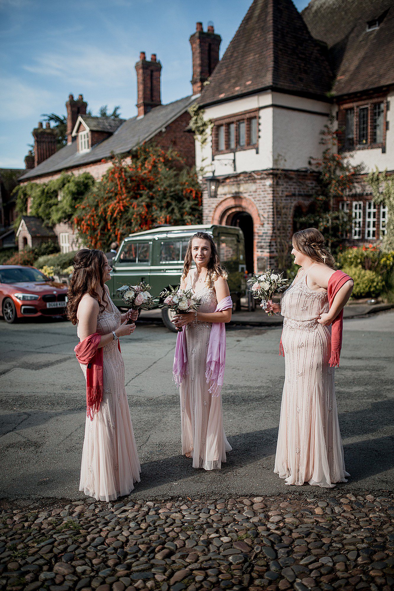 bridesmaids in great budworth