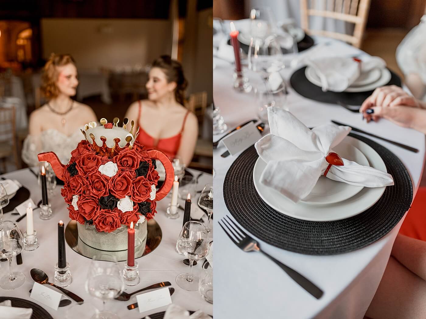 queen of hearts theme at standon hall