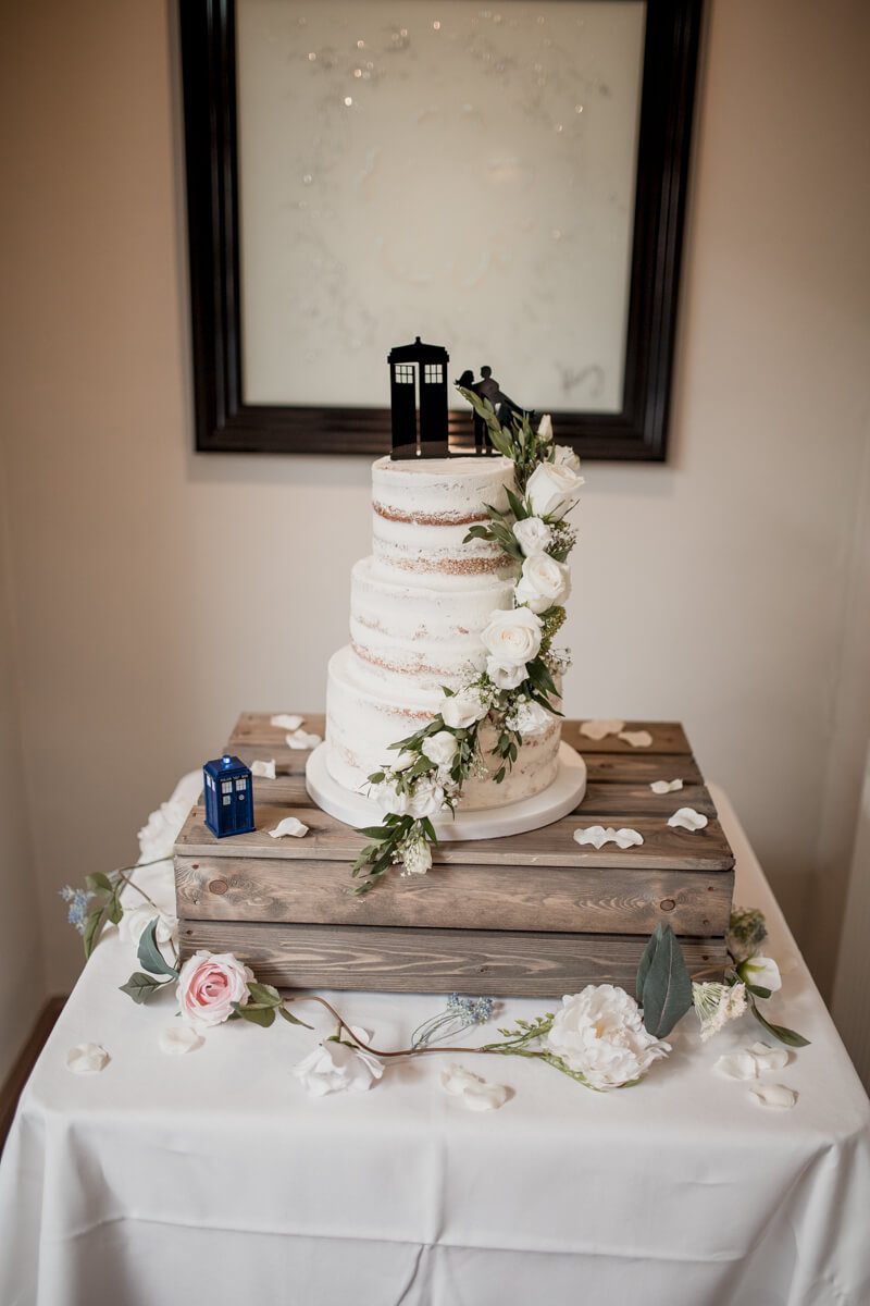 doctor who wedding cake