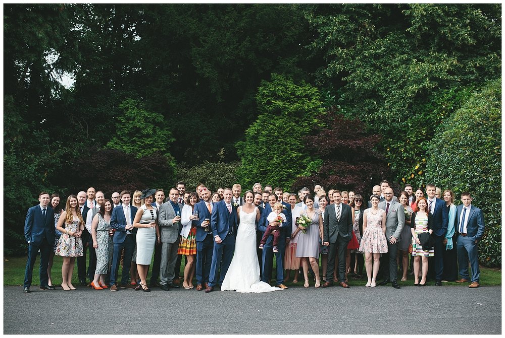  Big groups at weddings take a while longer to photograph. Remember to leave enough time in your wedding day photography timeline 